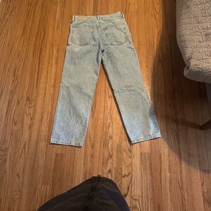 Everlane Organic Cotton Jeans in Light Blue